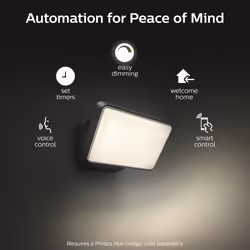 Philips Hue White Welcome Outdoor Floodlight - Additional view 4