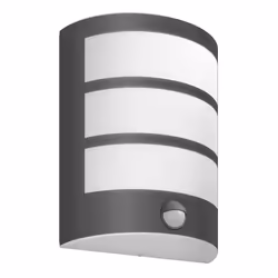 Philips Python Wall Light 6W, Outdoor wall lighting, Grey, White, IP44, Garden, Patio, II, Contemporary