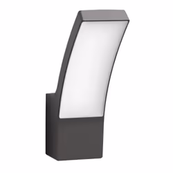 Philips Splay Wall Light 12W, Outdoor wall lighting, Grey, IP44, Garden, Patio, I, Contemporary