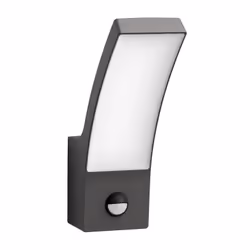 Philips Splay Wall Light 12W, Outdoor wall lighting, Grey, IP44, Garden, Patio, I, Contemporary