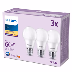 Philips Bulb 60W A60 E27 x3 - Additional view 2