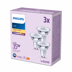 Philips Spot 35W PAR16 GU10 x3