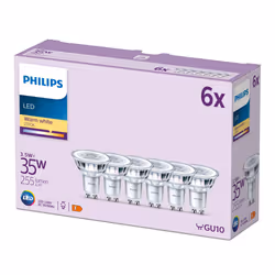 Philips Spot 35W PAR16 GU10 x6