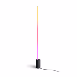 Philips Hue White and colour ambience Gradient Signe floor lamp, Smart floor lighting, Bluetooth, Black, LED, Aluminium, Non- ...