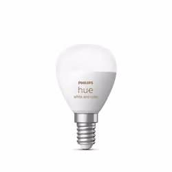 Philips Hue White and colour ambience Lustre – E14 smart bulb