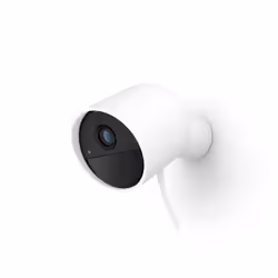 Philips Secure wired camera, IP security camera, Indoor & outdoor, Wired & Wireless, Wall, White, Bullet