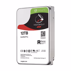 Seagate IronWolf Pro , 12 TB, 7200 RPM, 256 MB, 3.5", Serial ATA III