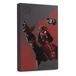 Seagate Game Drive Darth Vader™ Special Edition FireCuda, 2 TB, 3.2 Gen 1 (3.1 Gen 1), Black, Red