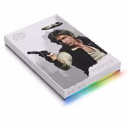 Seagate Game Drive Han Solo™ Special Edition FireCuda external hard drive 2 TB 3.2 Gen 1 (3.1 Gen 1) Grey