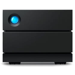 LaCie 2Big Raid USB-C 60TB disk array Desktop Black