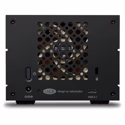LaCie 2Big Raid USB-C 60TB disk array Desktop Black - Additional view 4