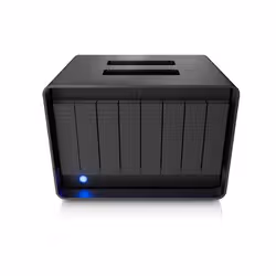 LaCie 8big Pro5 disk array 64 TB Desktop Black - Additional view 4