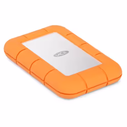 LaCie STND1000400 external hard drive 1 TB USB Type-C 3.2 Gen 1 (3.1 Gen 1) Grey, Orange - Additional view 3
