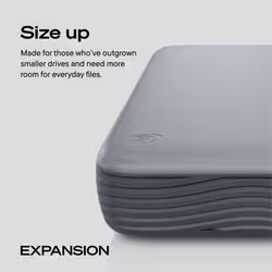 Seagate Expansion STNP8000400 external hard drive 8 TB 3.5" USB Type-C Grey - Additional view 3