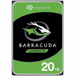 Seagate Barracuda 20TB, 20 TB, 7200 RPM, 512 MB, 3.5", Serial ATA