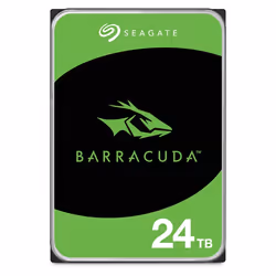 Seagate Barracuda Desktop 24TB HDD, 24 TB, 7200 RPM, 512 MB, 3.5", Serial ATA