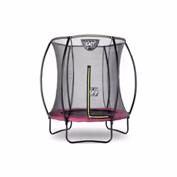 EXIT Silhouette trampoline ø183cm - pink, Above ground trampoline, Round, 50 kg, 3 yr(s), Safety net, Assembly required