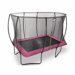 EXIT Silhouette trampoline 214x305cm - pink