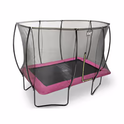 EXIT Silhouette trampoline 244x366cm - pink