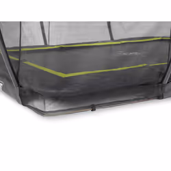 EXIT Silhouette ground trampoline 214x305cm with safety net - black - Additional view 6