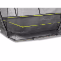 EXIT Silhouette ground trampoline 244x366cm with safety net - black - Additional view 6