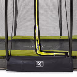 EXIT Silhouette ground trampoline ø366cm with safety net - green - Additional view 6