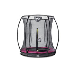 EXIT Silhouette inground trampoline ø183cm with safety net - pink