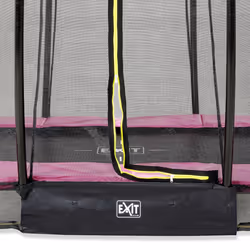 EXIT Silhouette ground trampoline ø427cm with safety net - pink - Additional view 6
