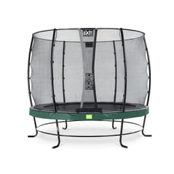 EXIT Elegant trampoline ø253cm with Economy safetynet - green