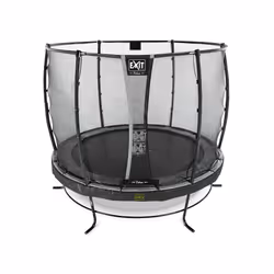 EXIT Elegant Premium trampoline ø253cm with Deluxe safetynet - black