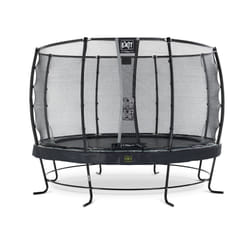 EXIT Elegant Premium trampoline ø427cm with Deluxe safetynet - black