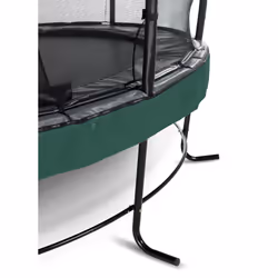 EXIT Elegant Premium trampoline ø427cm with Deluxe safetynet - green