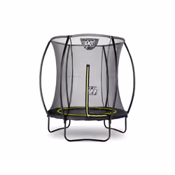 EXIT Silhouette trampoline ø183cm - black, Above ground trampoline, Round, 50 kg, 3 yr(s), Safety net, Assembly required
