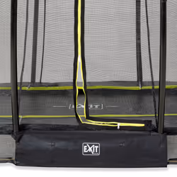 EXIT Silhouette ground trampoline ø183cm with safety net - black - Additional view 7