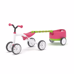 Chillafish Quadie+Trailie, 1 yr(s), 4 wheel(s), Steel, Black, Green, Pink, White