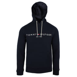 Tommy Hilfiger Men's Core Tommy Logo Sky Captain Hoody - L