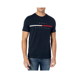 Tommy Hilfiger Mens T Shirts - Navy, 3XL