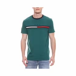Tommy Hilfiger Mens T Shirts - Teal Green, XL