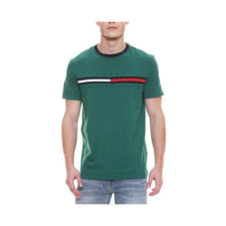 Tommy Hilfiger Mens T Shirts - Teal Green, XL