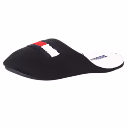 TOMMY HILFIGER Womens Indoor Slippers Casual Sandal - Black, UK 4-5