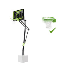 EXIT Galaxy basketball backboard for installing on ground with dunk hoop - black edition
