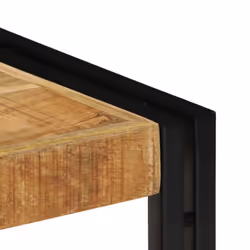 vidaXL Solid Mango Wood TV Cabinet 90cm HiFi Stand Sideboard Entertainment - Additional view 4