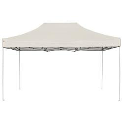 vidaXL Professional Folding Party Tent Aluminium 4.5x3m Cream Canopy Gazebo