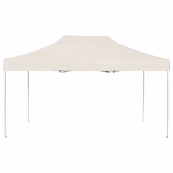 vidaXL Professional Folding Party Tent Aluminium 4.5x3m Cream Canopy Gazebo
