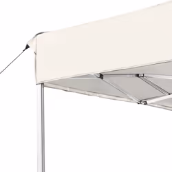 vidaXL Professional Folding Party Tent Aluminium 4.5x3m Cream Canopy Gazebo - Additional view 4