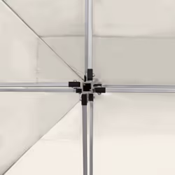 vidaXL Professional Folding Party Tent Aluminium 4.5x3m Cream Canopy Gazebo - Additional view 5