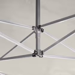 vidaXL Professional Folding Party Tent Aluminium 4.5x3m Cream Canopy Gazebo - Additional view 6