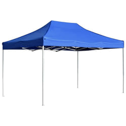 vidaXL Professional Folding Party Tent Aluminium 4.5x3m Blue Canopy Gazebo