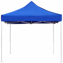 vidaXL Professional Folding Party Tent Aluminium 4.5x3m Blue Canopy Gazebo