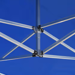 vidaXL Professional Folding Party Tent Aluminium 4.5x3m Blue Canopy Gazebo - Additional view 5